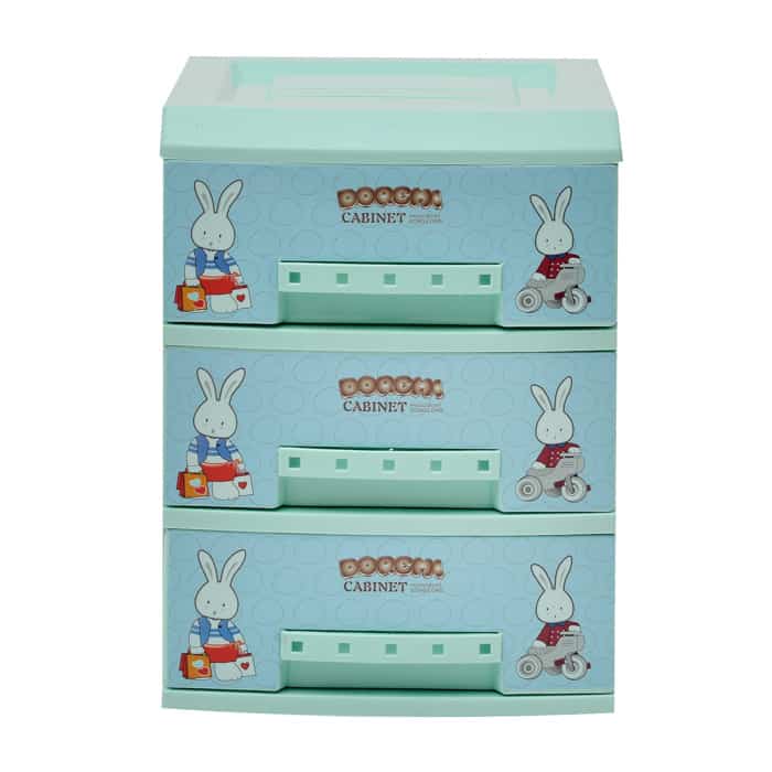 TỦ MINI DOREMI – 3 - 4 - 5 TẦNG ( MÀU NGẪU NHIÊN )