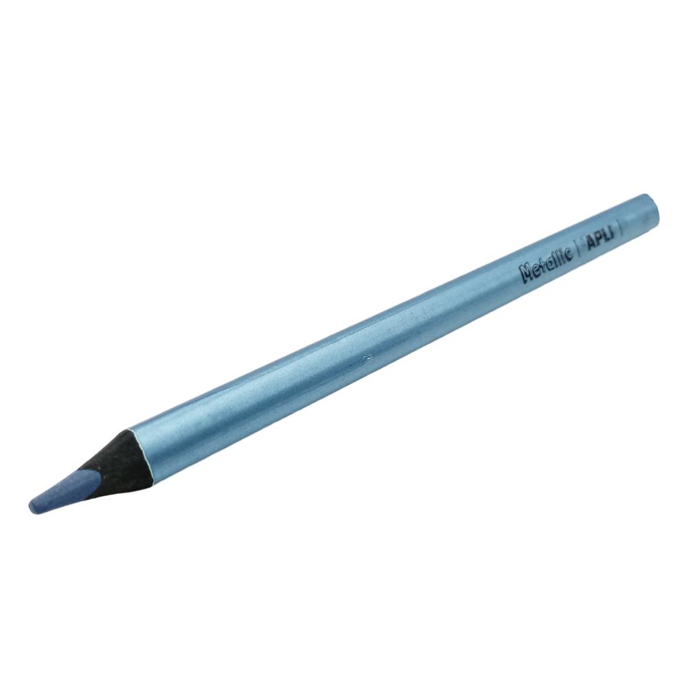 Bút Chì Jumbo Xanh Dương Metallic - APLI 17512 (Giá Bán/ 1 Cây)