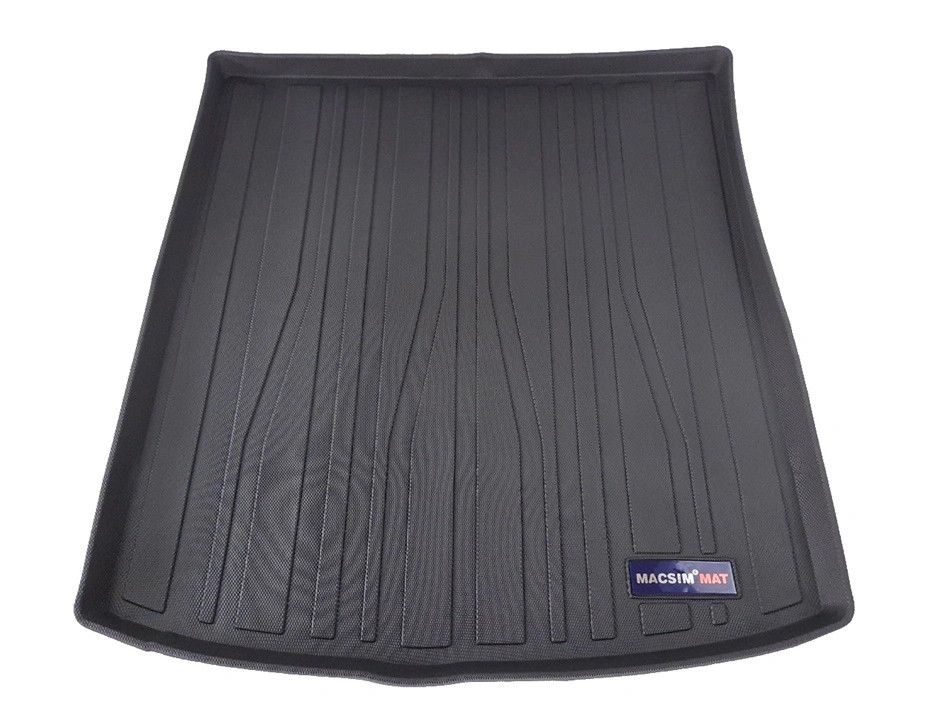 Thảm lót cốp xe ô tô Audi A6 2007-2013 nhãn hiệu Macsim chất liệu TPV cao cấp màu đen (H174)