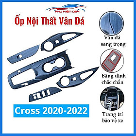 Ốp nội thất Cross 2020-2021-2022 vân đá nhựa ABS bảo vệ chống trầy xước và làm đẹp xe