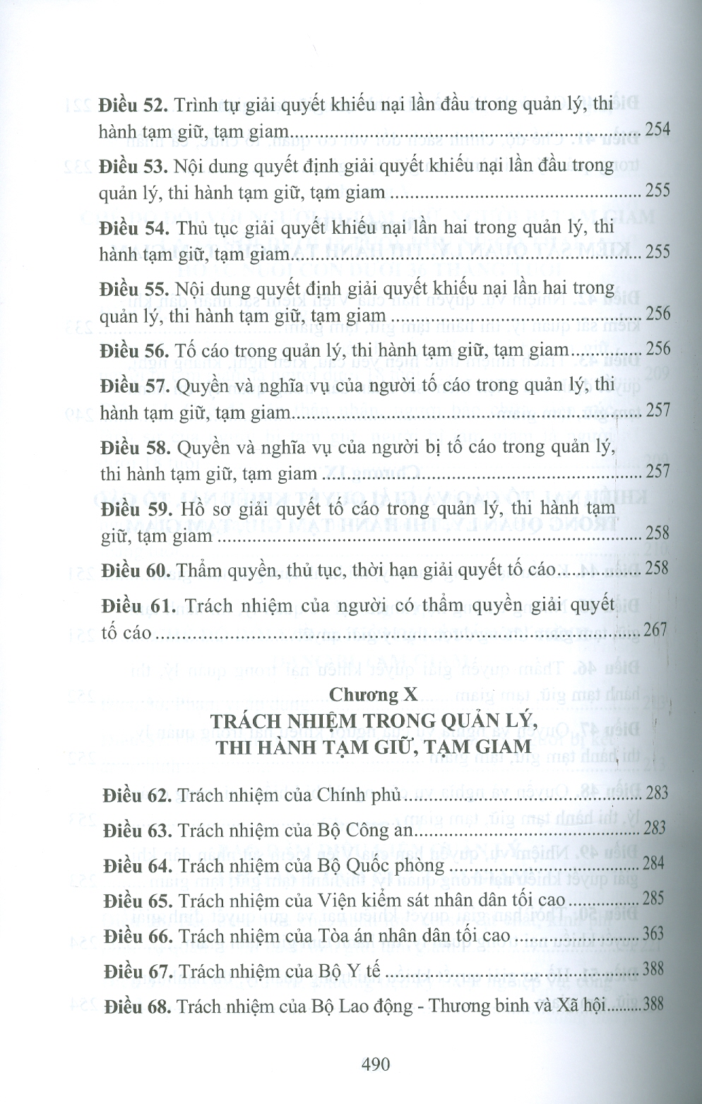Chỉ Dẫn Tra Cứu, Áp Dụng Luật Thi Hành Tạm Giữ, Tạm Giam Hiện Hành Góp Phần Thực Hiện Nguyên Tắc Hiến Định "Công Nhận, Tôn Trọng, Bảo Vệ Và Bảo Đảm Quyền Con Người" (Sách tham khảo) -