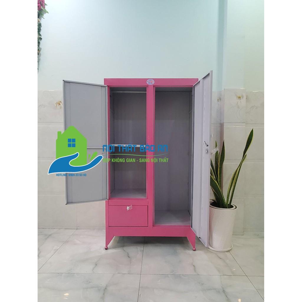 Tủ sắt quần cao 1m8 ngang 90cm xám - TSDT12