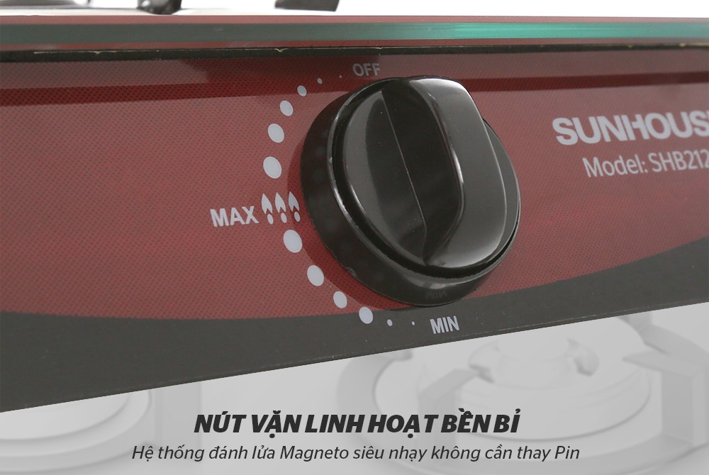 BẾP GAS SUNHOUSE SHB212KG - Hàng chính hãng