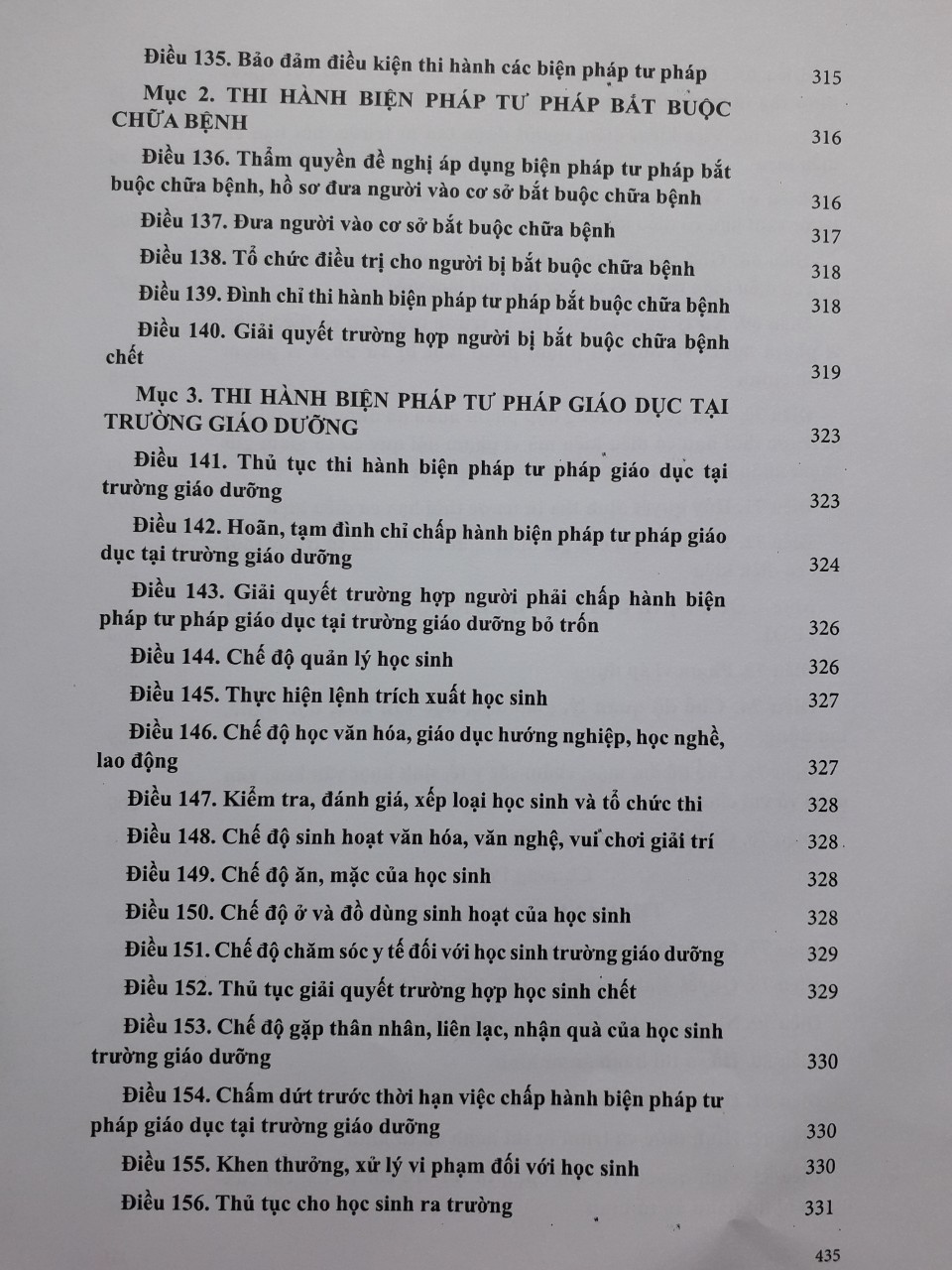 Chỉ Dẫn Luật Thi Hành Án Hình Sự