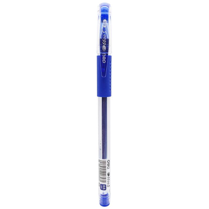 Bút Gel 0.5 mm - Deli E6600S-XD - Mực Xanh