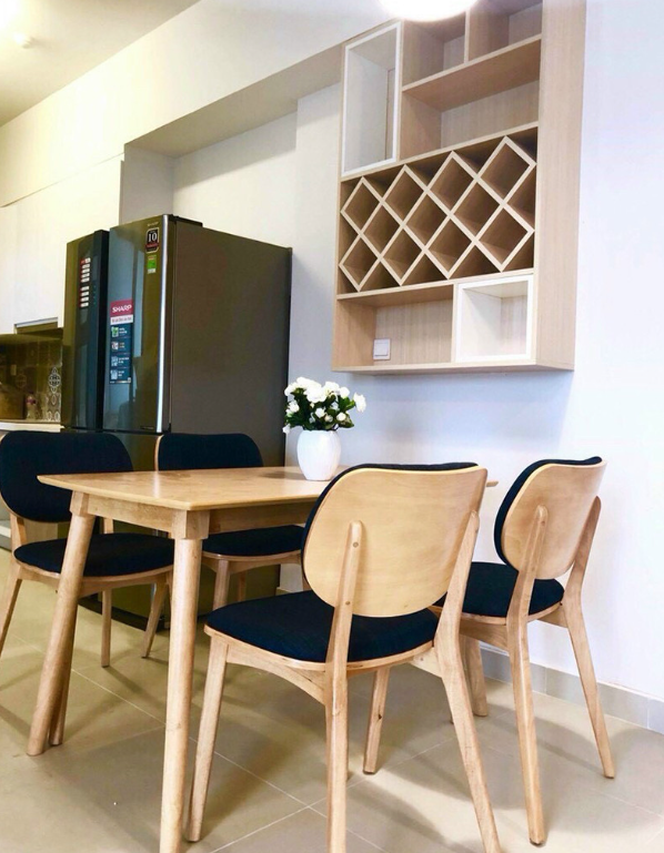 Bộ bàn ghế phòng ăn BN07 4 ghế Tundo hiện đại