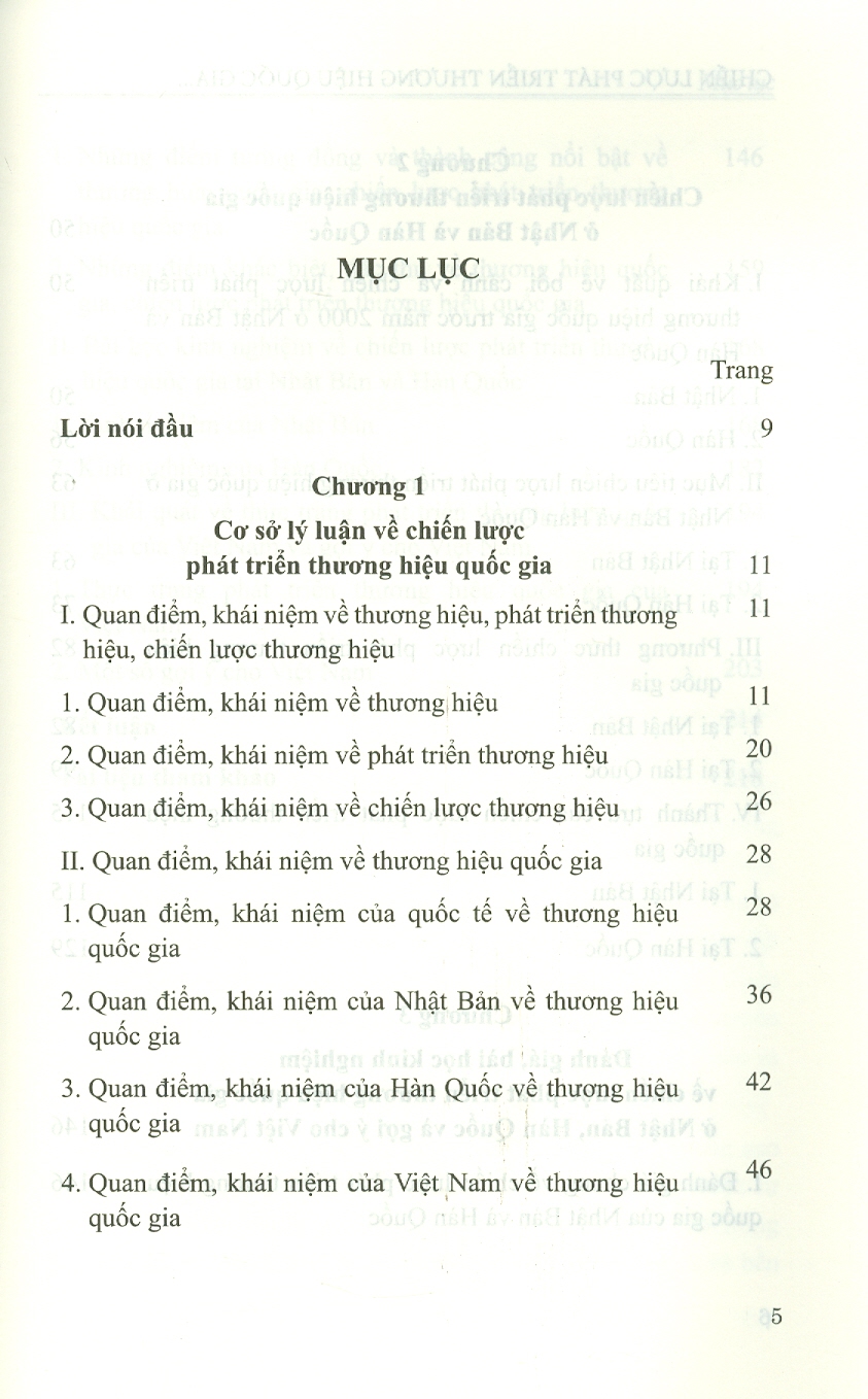 Chiến Lược Phát Triển Thương Hiệu Quốc Gia Ở Nhật Bản Và Hàn Quốc - Gợi Ý Cho Việt Nam (Sách chuyên khảo)