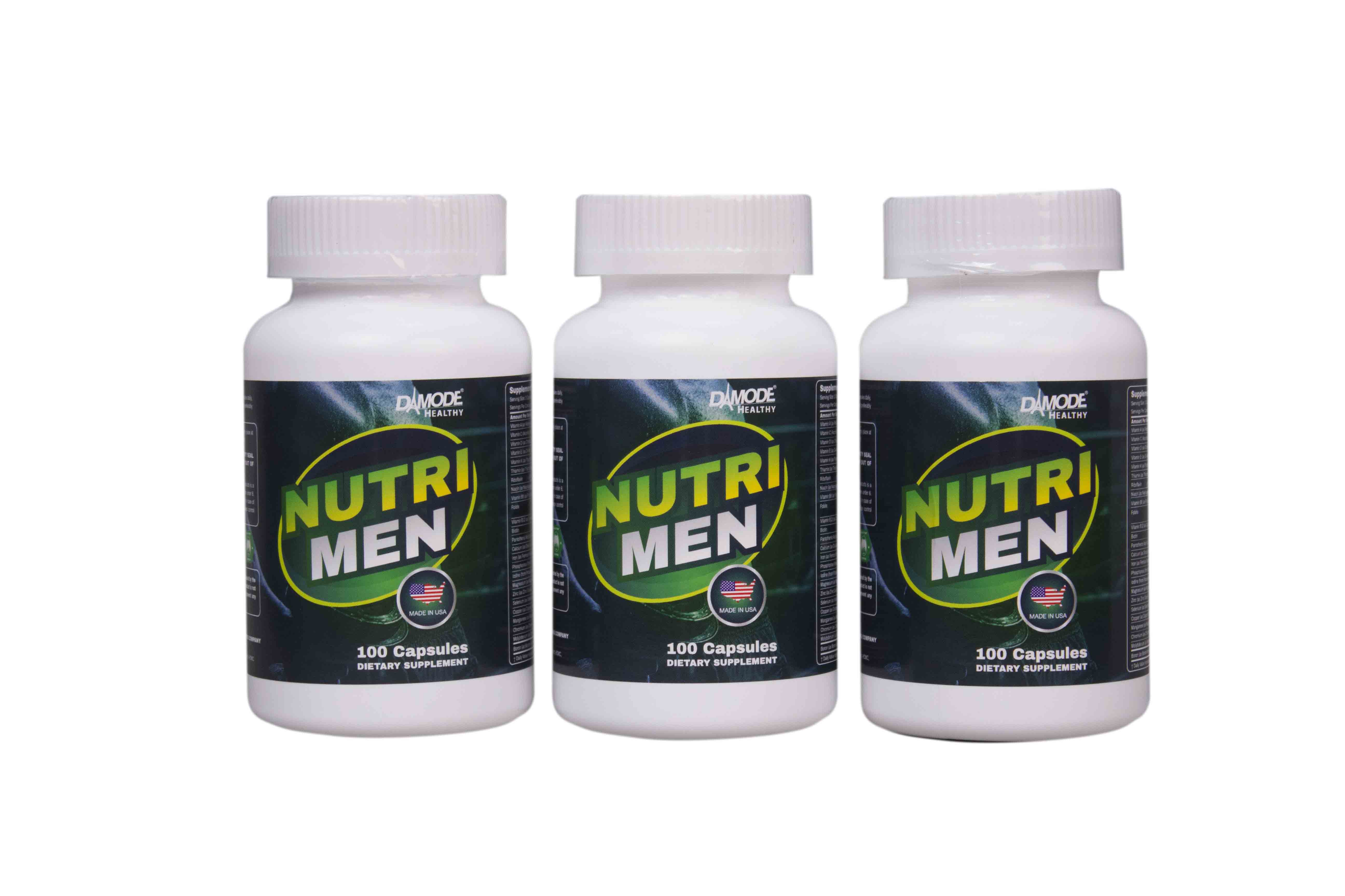Viên uống bổ sung Vitamin khoáng chất NUTRIMEN Damode lọ 100 viên