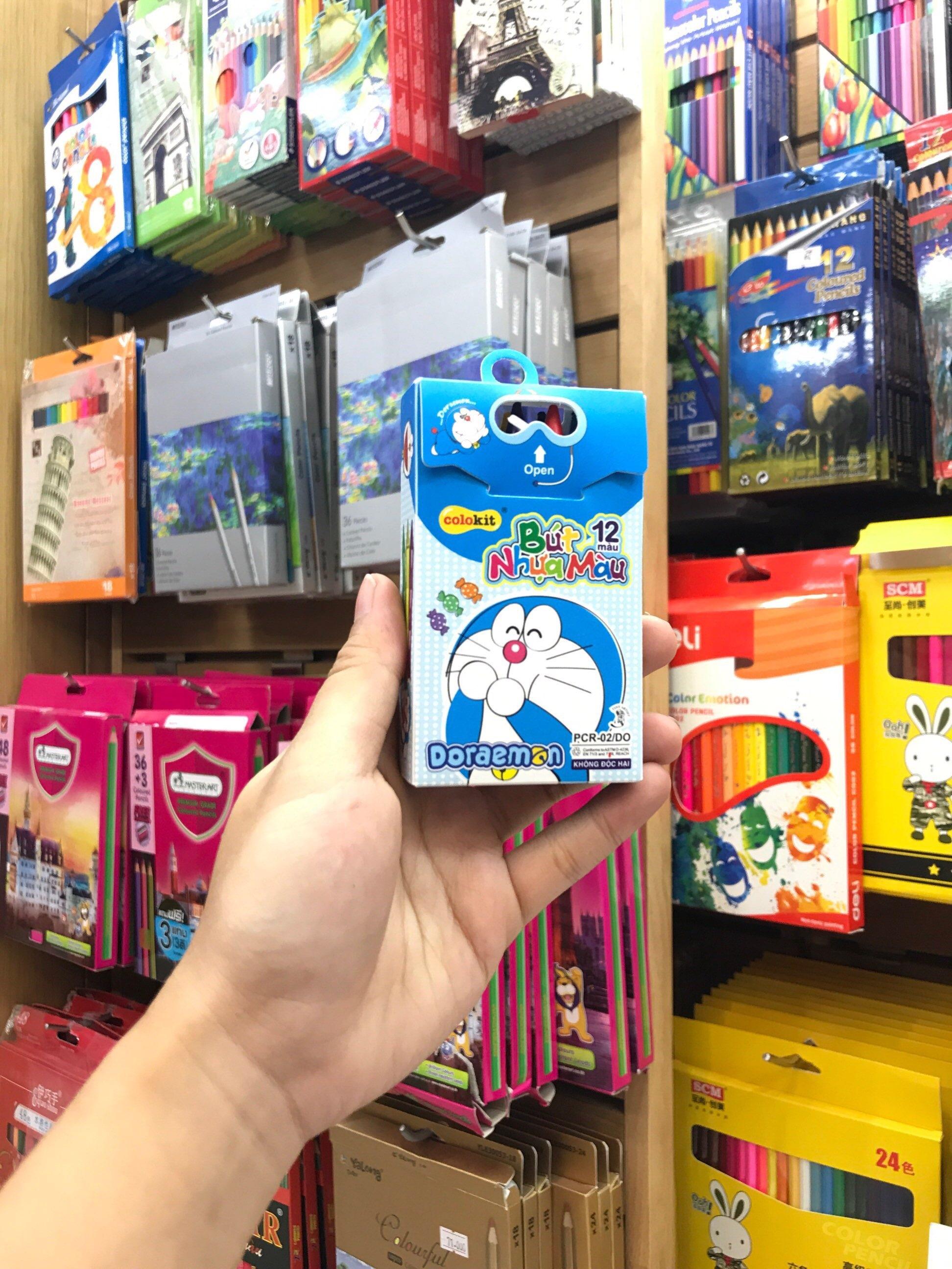Bút Nhựa Màu Thiên Long PCR-02/DO (12 Màu)