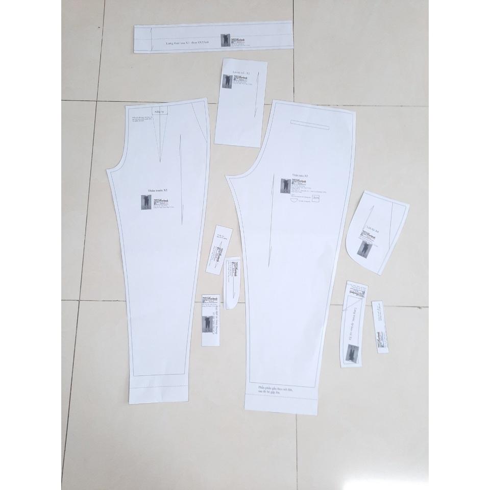 Rập giấy A0 - đầm cánh tiên cho bé R424 (BẢN VẼ)
