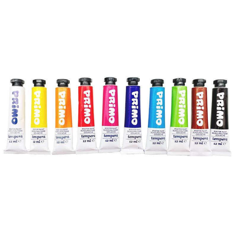 Hộp 10 Tuýp Màu Poster Paint 12 ml - Primo 4441T10C