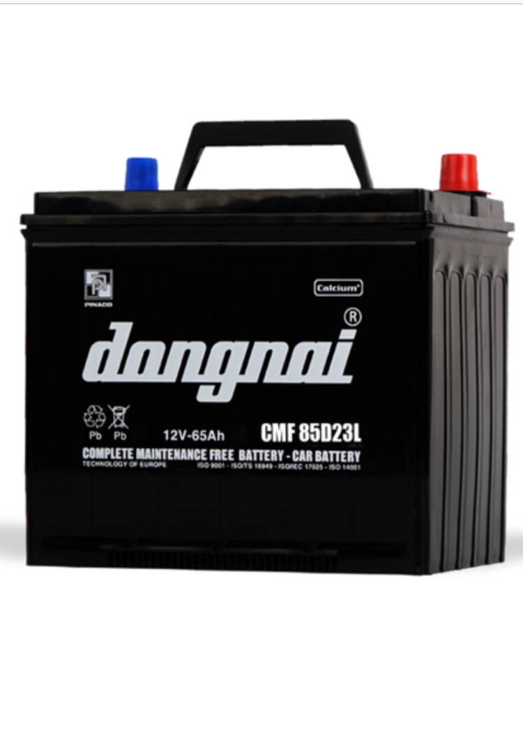 Ắc quy khô miễn bảo dưỡng CMF 85D23L |12V - 65Ah