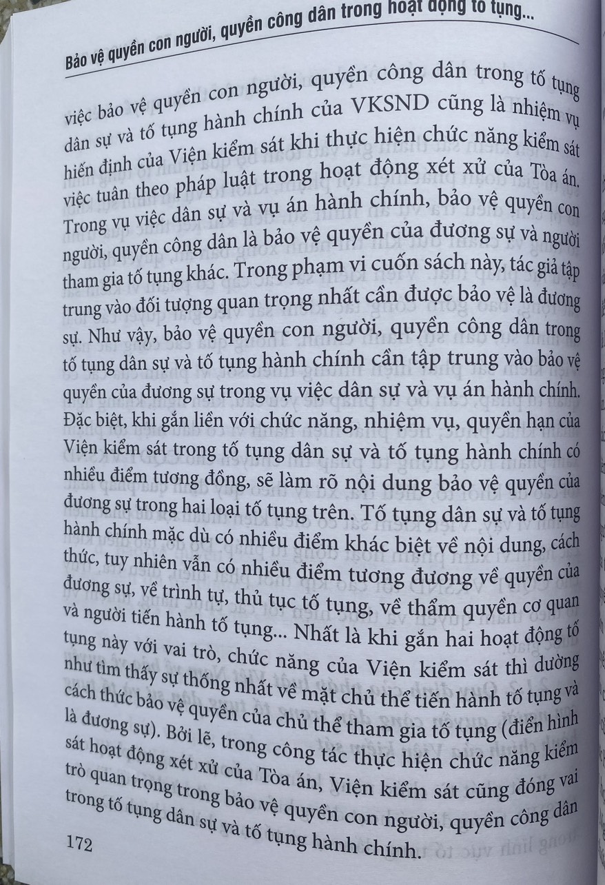 Bảo Vệ Quyền Con Người, Quyền Công Dân Trong Hoạt Động Tố Tụng Của Viện Kiểm Sát Nhân Dân Ở Việt Nam Hiện Nay