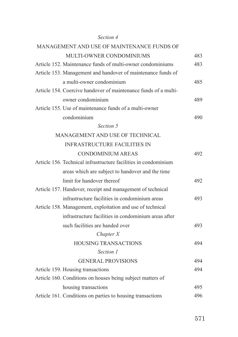 Luật nhà ở 2023 (song ngữ Việt Anh) The 2023 Housing Law (Vietnamese -English)