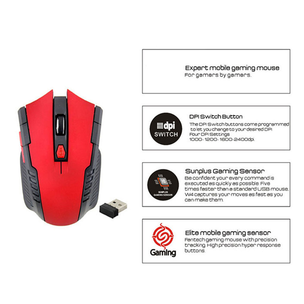 Chuột không dây PIX-LINK P882 Wireless 2.4G - Hàng chính hãng