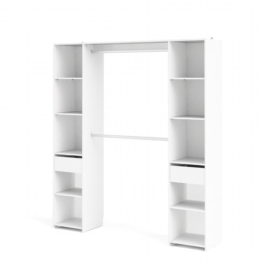 Tủ để quần áo bằng gỗ thiết kế tiện lợi SMLIFE Cabana