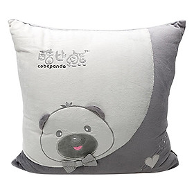 Tựa Lưng Kiểu B02 FOCUS Cobe Panda K-B02B Màu Xám