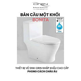 Bàn Cầu một khối nhập khẩu ORIN Bonita