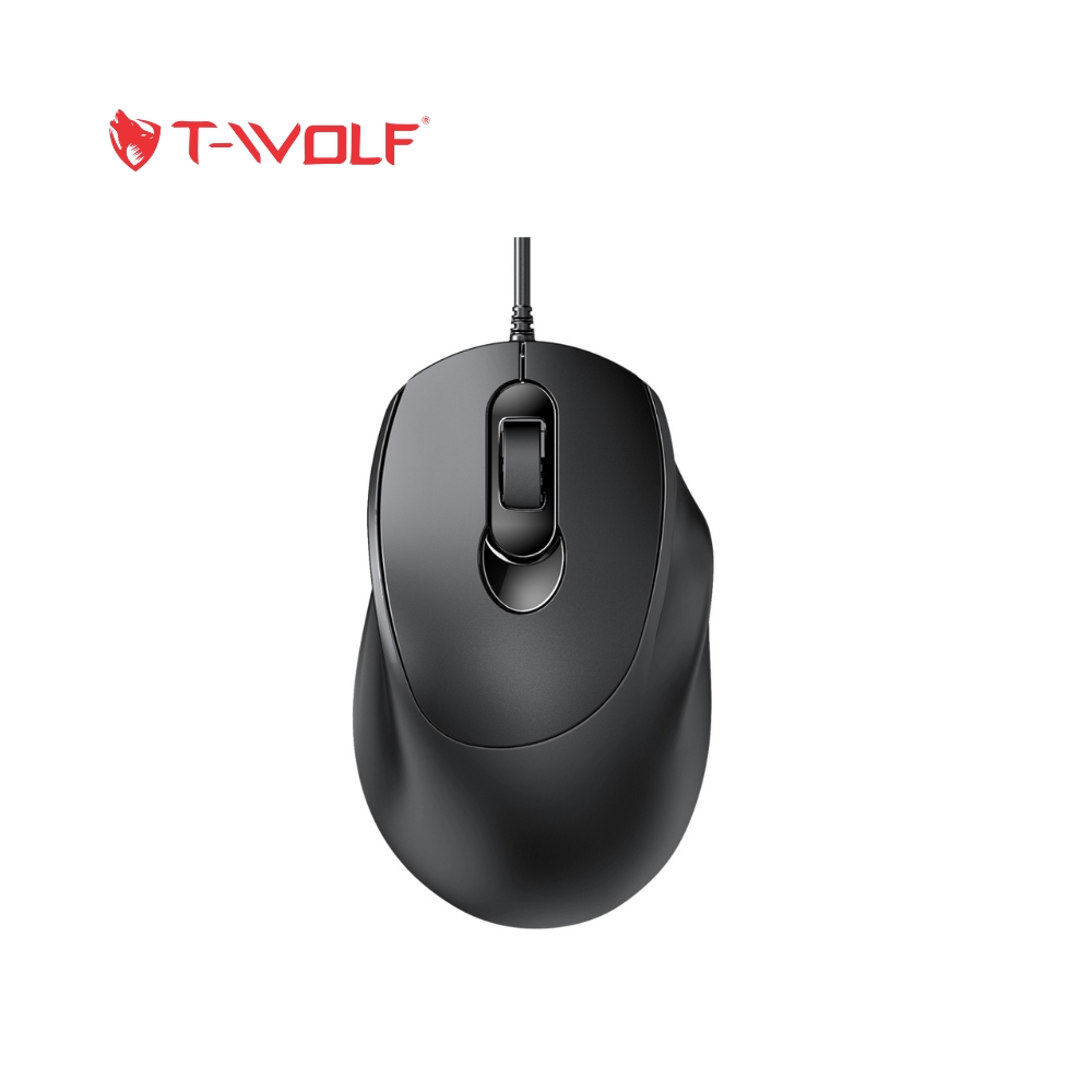 Chuột Có Dây T-Wolf V2 (Đen/Hồng)- Hàng Chính Hãng