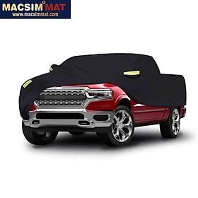 Bạt phủ xe bán tải(chưa lắp nắp thùng)Triton-Macsim sử dụng trong nhà và ngoài trời chất liệu Polyester- màu đen