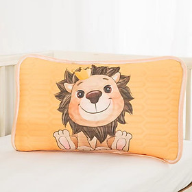 Gối điều hoà cho bé LIDACO chất liệu tencel mềm mát kèm ruột matxa kích thước 30x50cm