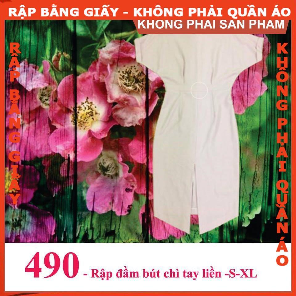 Rập giấy A0 mã 490 (BẢN VẼ) rập đầm
