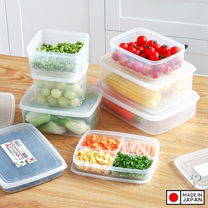 Hộp nhựa đựng thực phẩm Nakaya 1.2L (14x12.5x9cm)