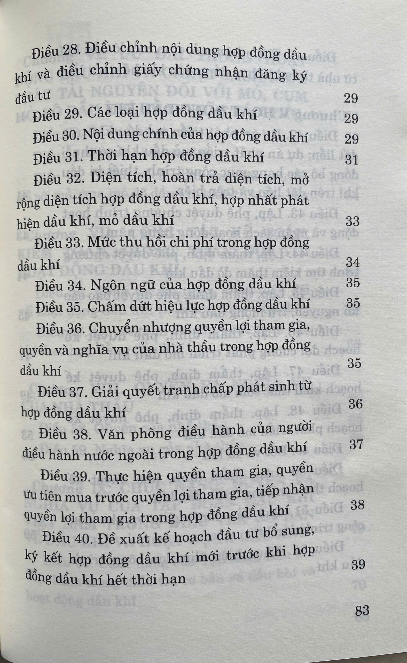 Luật Dầu Khí
