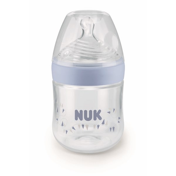 Bình Sữa Nhựa PP Nature Sense 150ml Núm Ti Silicone S1 Nuk NU21497 (Size M) - Màu Ngẫu Nhiên