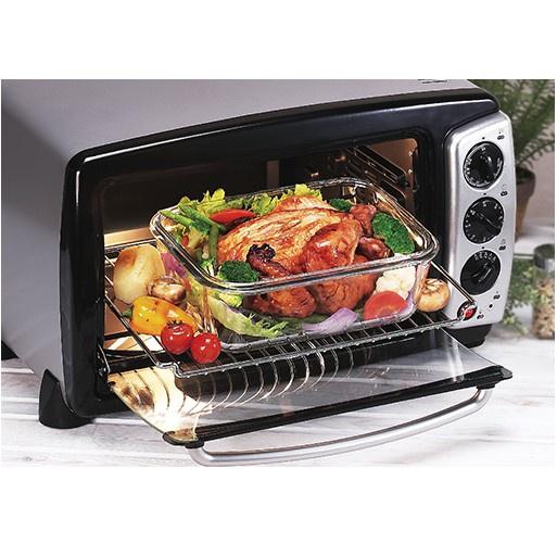 Bộ 2 hộp thủy tinh đựng thực phẩm chịu nhiệt COBA
