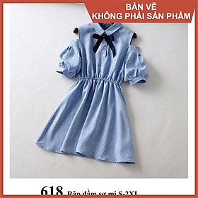 Rập giấy mã 618 (BẢN VẼ) rập đầm