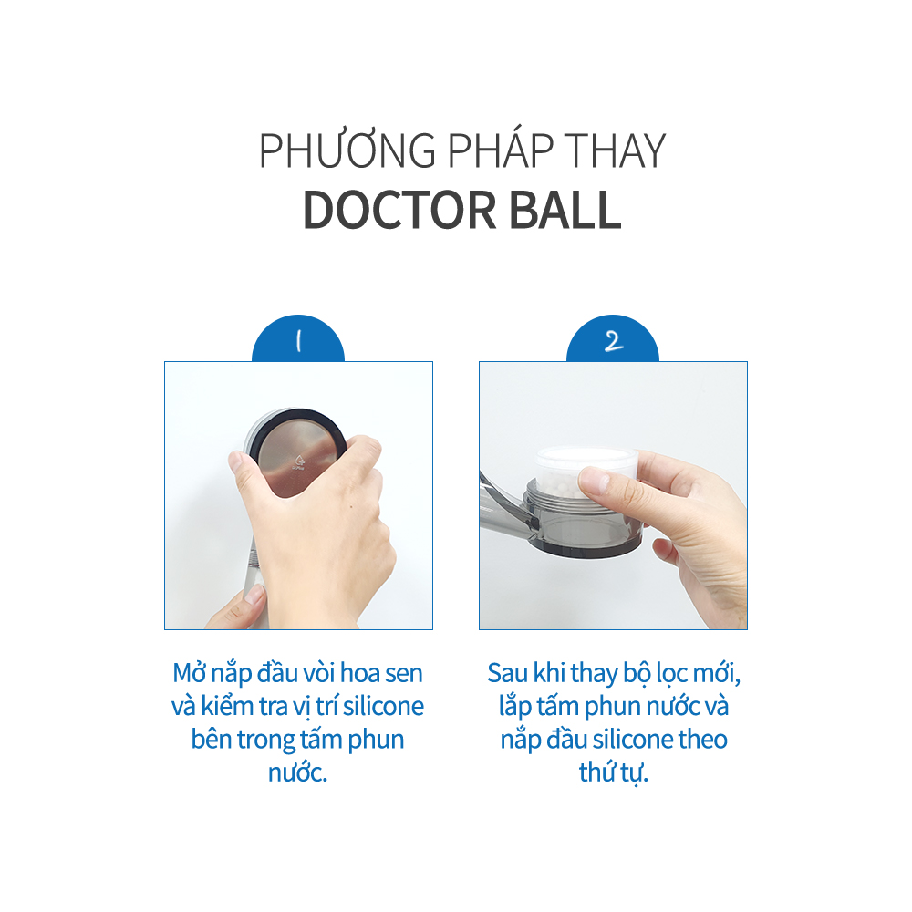 Lõi Lọc Hạt Kháng Khuẩn Doctor Ball Dùng Cho Vòi Sen Doctor Shower