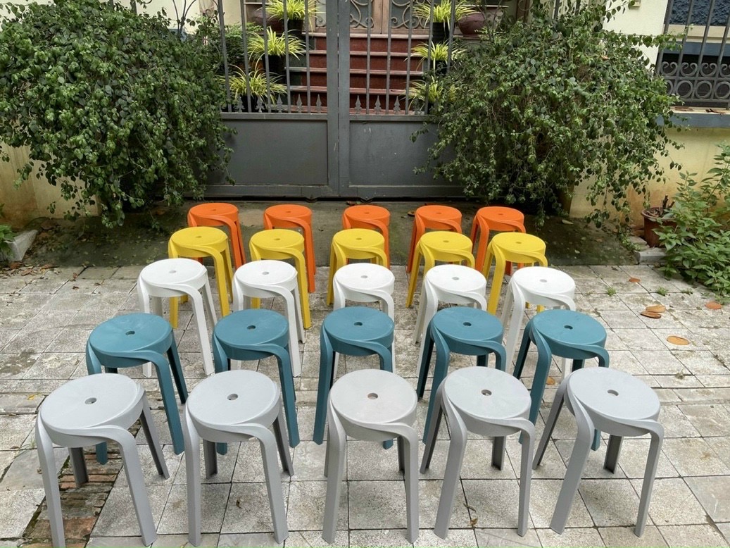 Ghế Ăn, Ghế Cafe, Ghế Làm Việc, Ghế Thư Giản Relax, XẾP CHỒNG / CẤT GỌN AZP-ND01 - Dòng Đương Đại, Phân Khúc Trung Lưu.