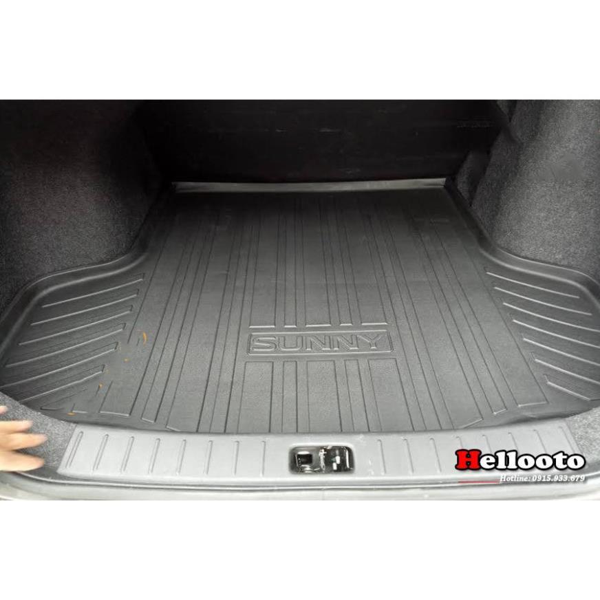 Lót cốp nhựa dẻo cao cấp xe dành cho NISSAN SUNNY đời 2015 đến 2020