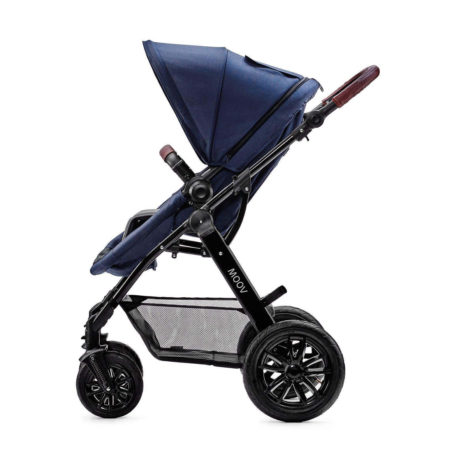 Bộ xe đẩy Kinderkraft MOOV3in1 cho bé từ 0 tháng tuổi đến 22kg - Gồm xe đẩy, xe nôi và ghế ngồi ô tô - Hàng chính hãng
