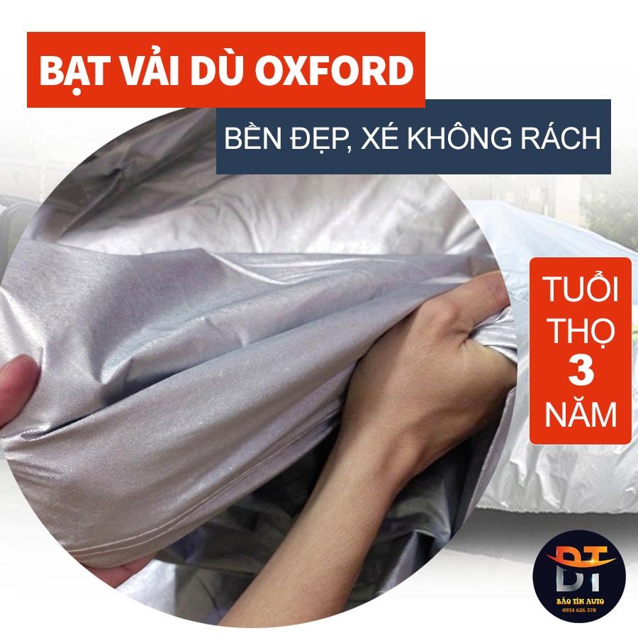 Bạt che kín bảo vệ xe ô tô Honda City tráng bạc 3 lớp vải dù Oxford , bạt phủ trùm bảo vệ xe oto