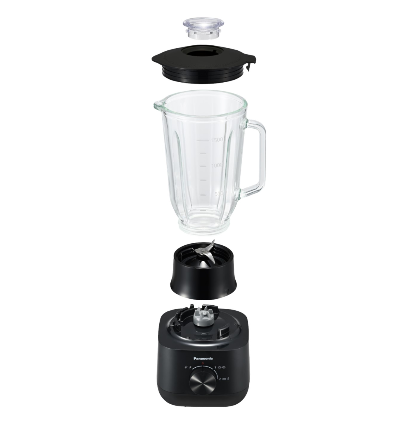 Máy xay sinh tố Panasonic MX-EG5311WRA/KRA - Cối thủy tinh, Lưỡi dao thép không gỉ - Hàng chính hãng