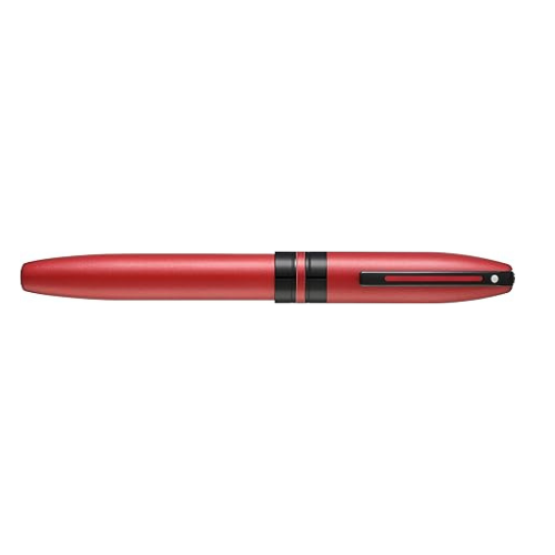 Bút bi nước Sheaffer Icon Kim Loại Viền Đen Bóng