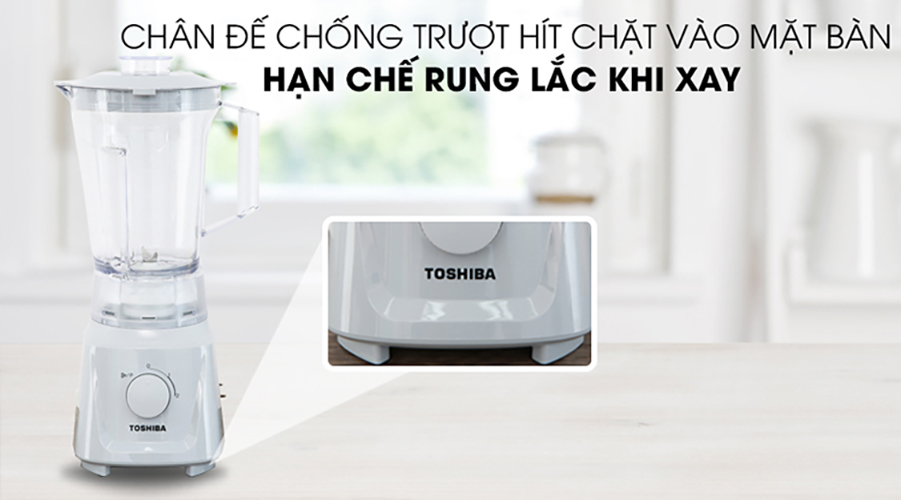 Máy Xay Sinh Tố Toshiba MX-60T(H) (600W - 1.5 Lít) - Hàng Chính Hãng