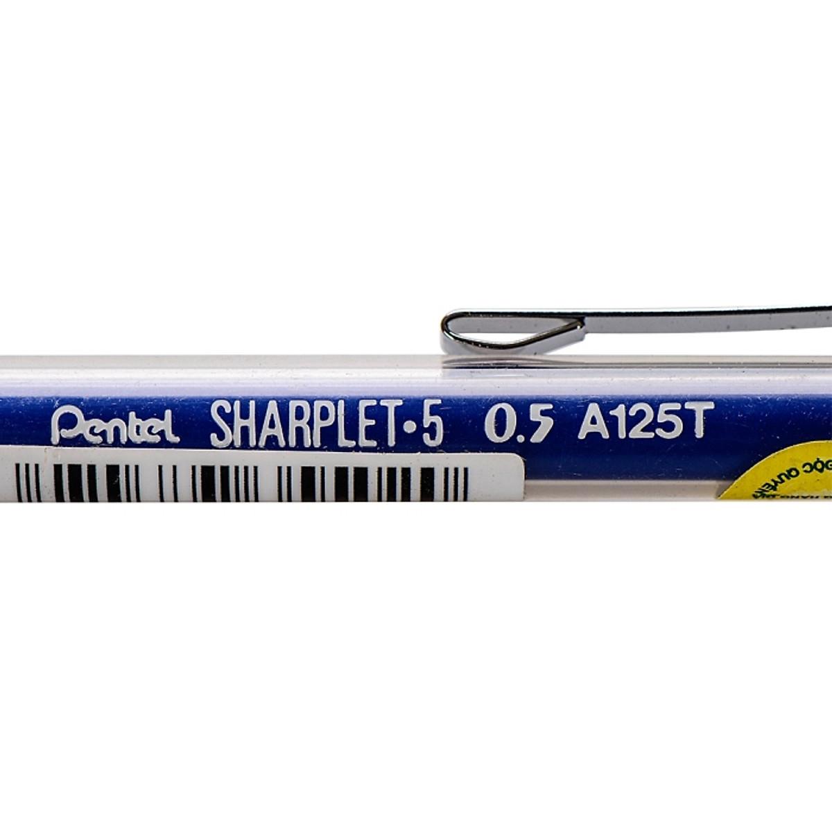Bút Chì Bấm 0.5 mm - Pentel A125TC_S (Mẫu Màu Giao Ngẫu Nhiên)