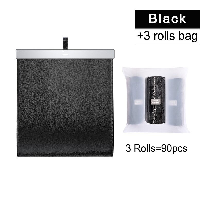 Túi Để Đồ Sau Ghế Ô Tô Baseus Chất Liệu Da PU Chống Thấm Nước Trọng Lượng Chịu 5KG Phù Hợp Mọi Loại Xe - Hàng Chính Hãng