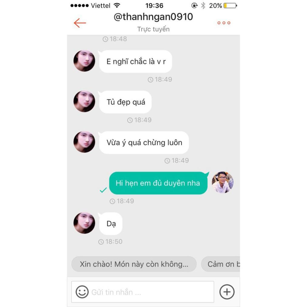Tủ 3 cánh cao 185 rộng 125 cm