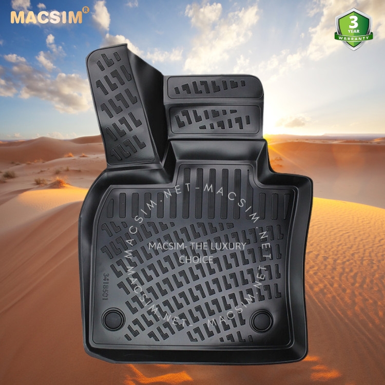 Thảm lót sàn ô tô nhựa TPU Silicon BMW second generation X6 F16 2015-2020 Nhãn hiệu Macsim