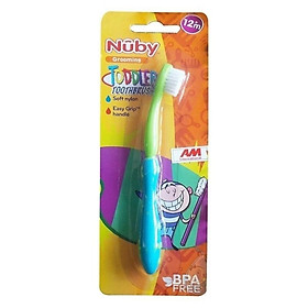 [ 766-Nuby ] Bàn chải đánh răng cho bé từ 12 tháng tuổi trở lên