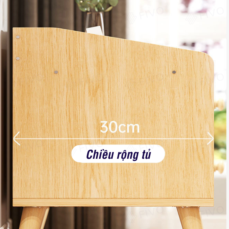 Kệ Tủ Đầu Giường Gỗ Cao Cấp FIVO FT20 Đa Dạng Mẫu Mã, Phong Cách Châu Âu Sang Trọng, Thiết Kế Hộc Tủ Tiện Lợi