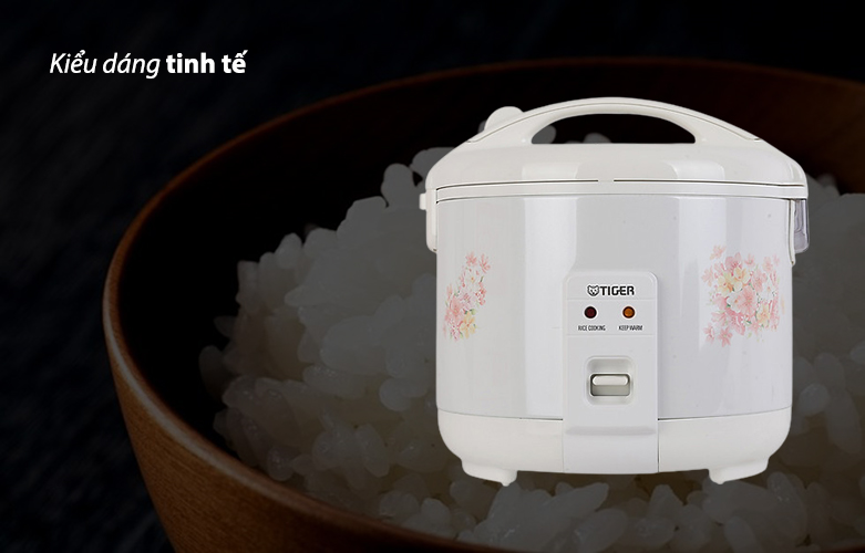 Nồi cơm điện Tiger JNP-1800(FL)- 1.8L (trắng) - Hàng chính hãng