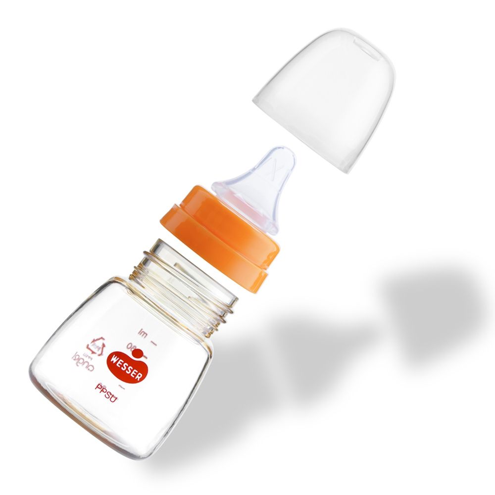 Bình sữa cổ hẹp PPSU Wesser 60ml/140ml/250ml