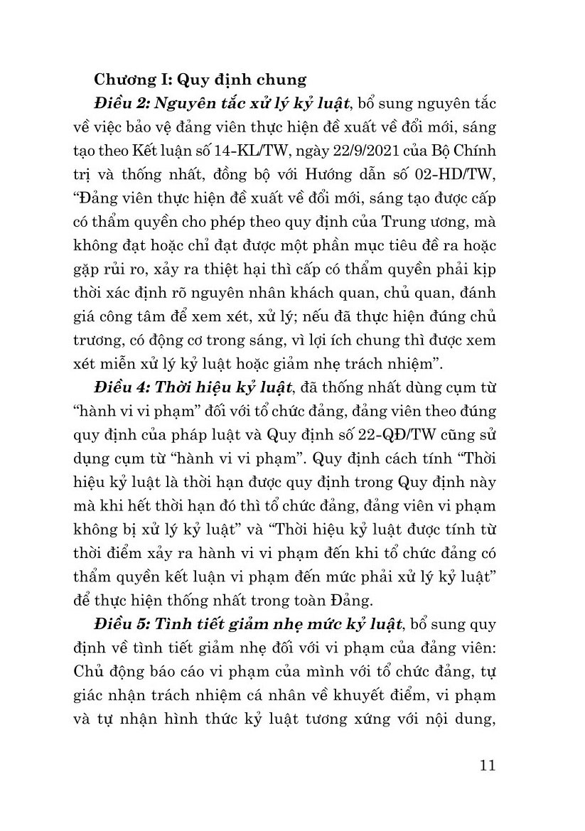 Hỏi - đáp về xử lý vi phạm kỷ luật của Đảng (bản in 2024)