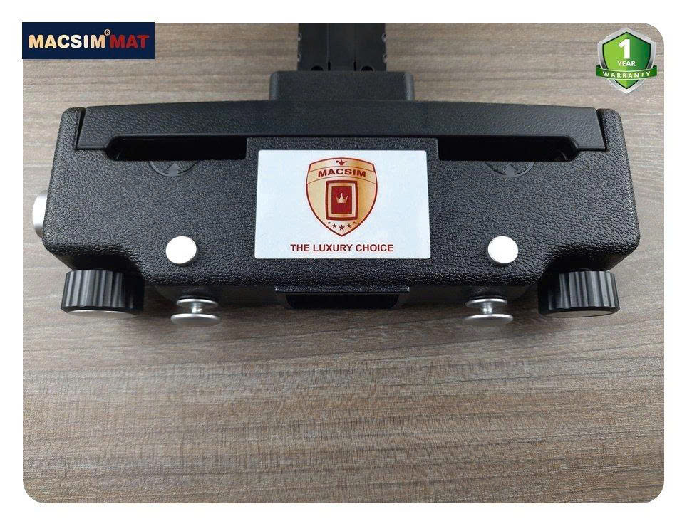 Gối tựa đầu ô tô cao cấp nhãn hiệu Macsim mã CHP02b màu đen