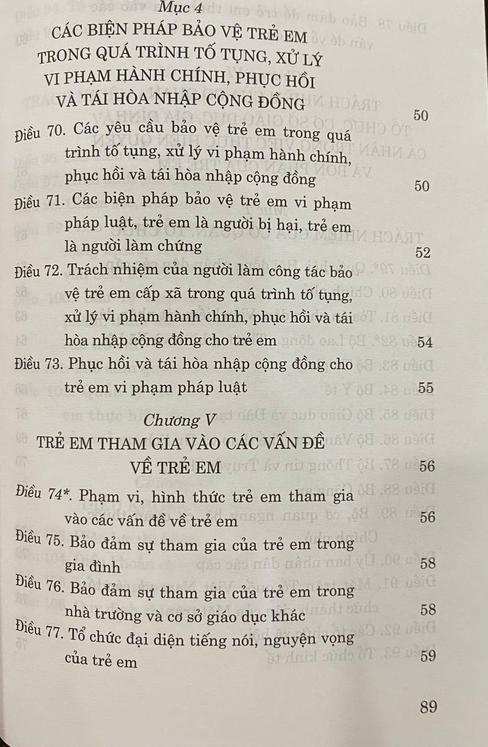Luật Trẻ Em ( Hiện hành ) ( Sửa đổi, bổ sung năm 2018)
